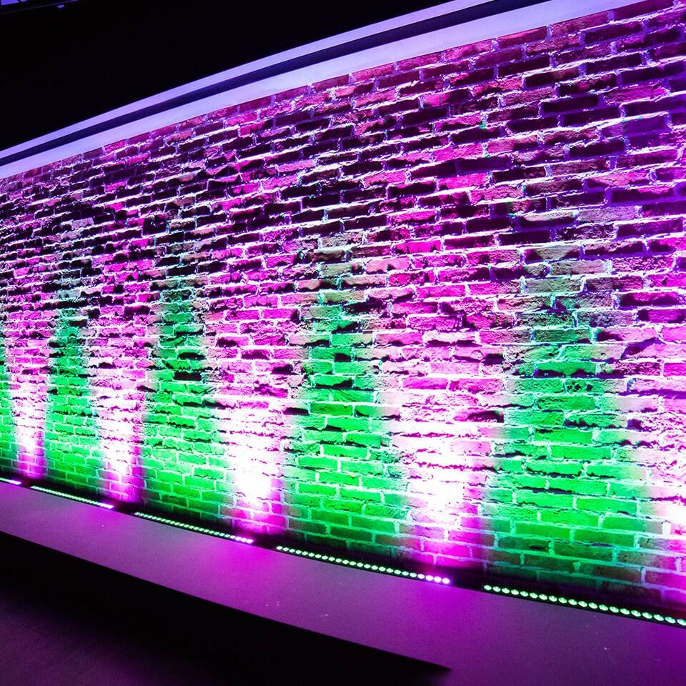 Iluminat de spălare a pereților