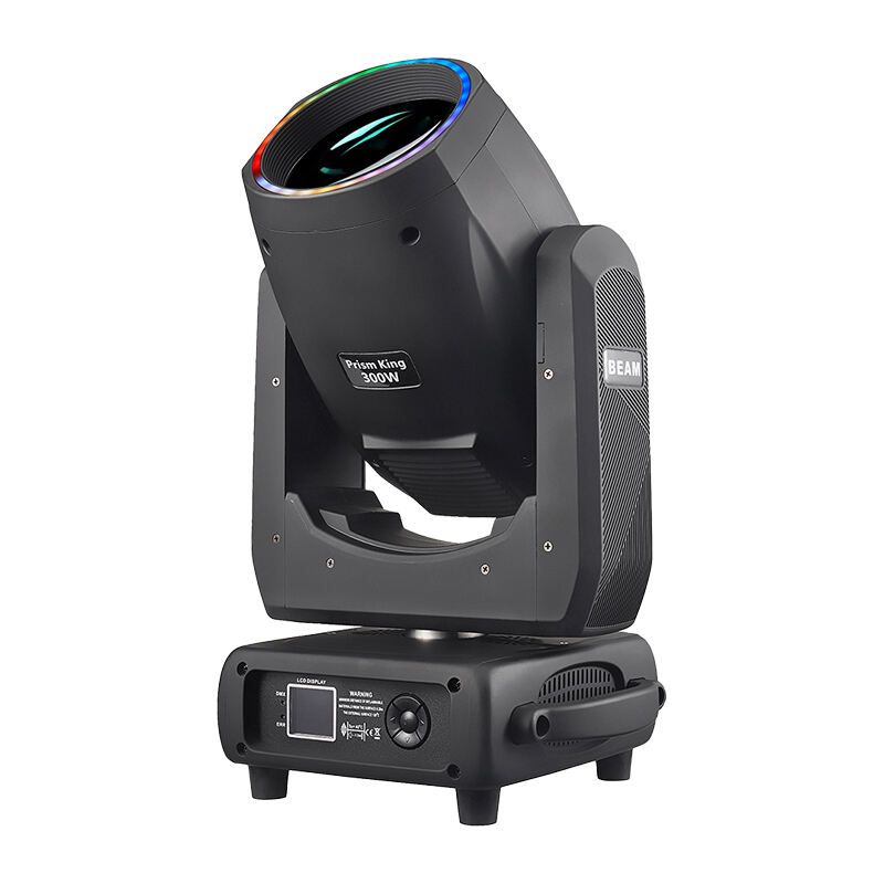 300W Beam+Gobo+Prism Moving Light with Ring
