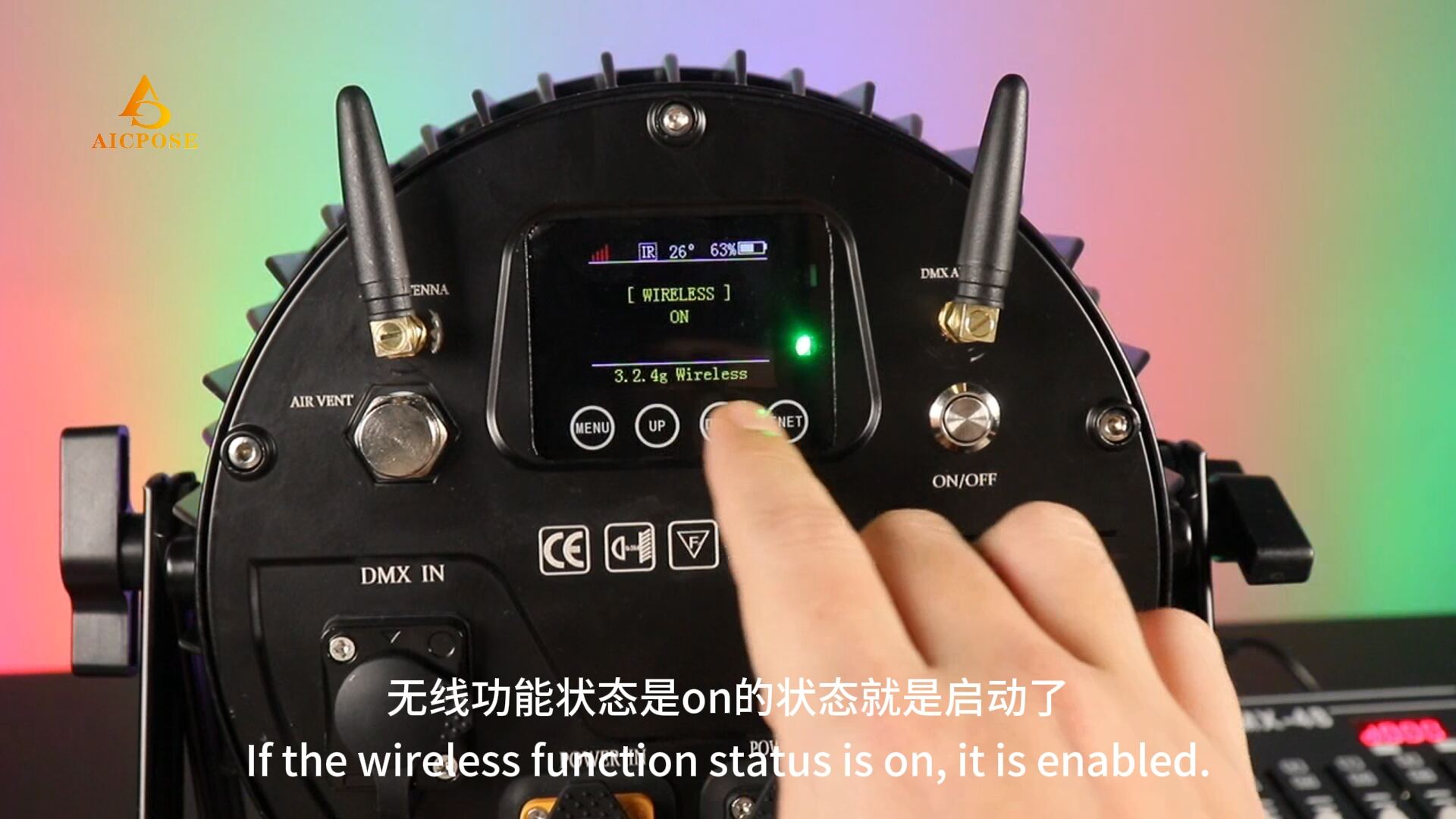 How to control battery PAR lights with a wireless transmitter-4.jpg