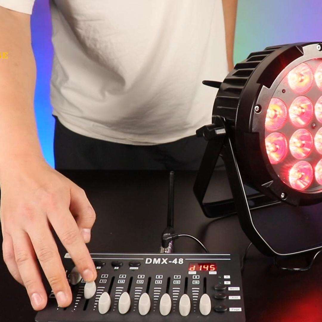 How to Control Battery PAR Lights with a Wireless Transmitter