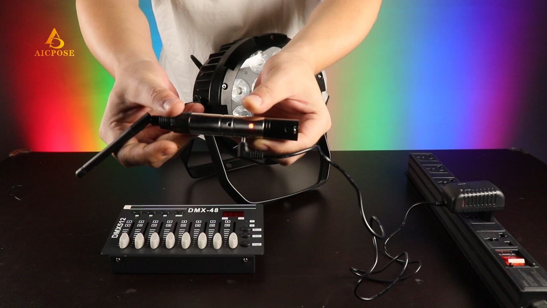 How to control battery PAR lights with a wireless transmitter-2.jpg