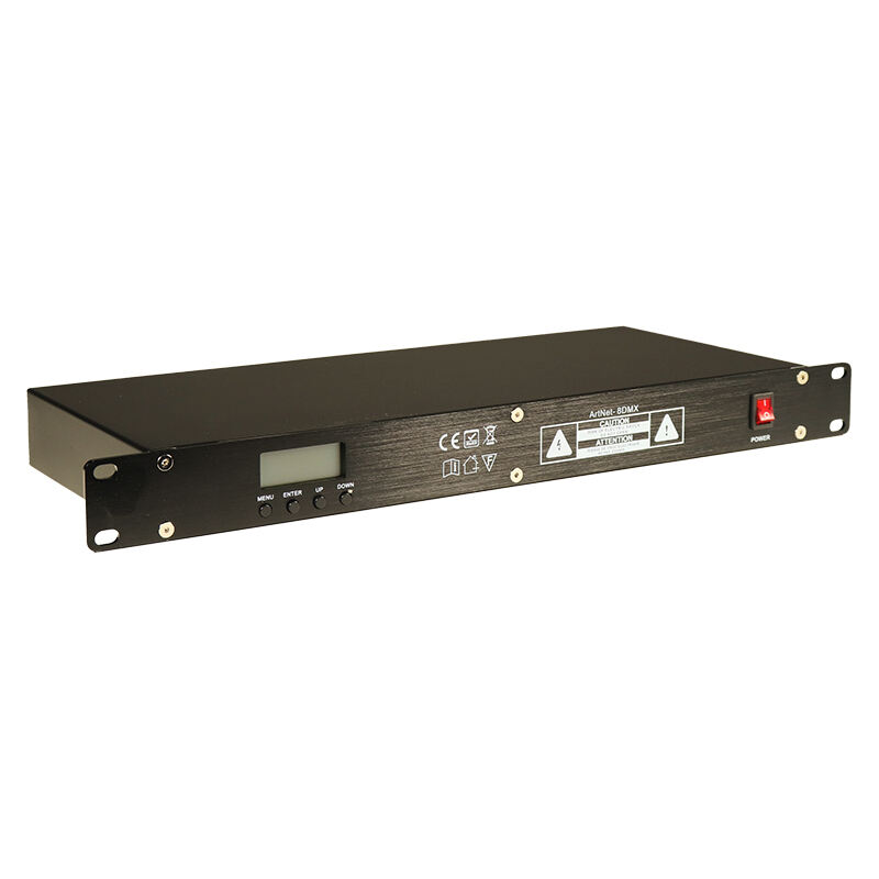 8-way DMX Splitter  Booster with Artnet