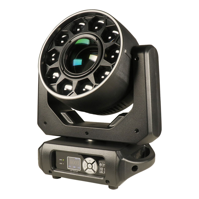 10×15W Bee eye + 100W Beam Moving Light with Ring