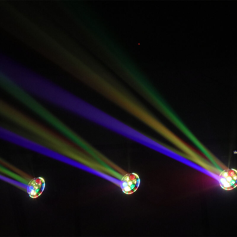 Mini 7×60W Bee  Eye Moving Light With Ring