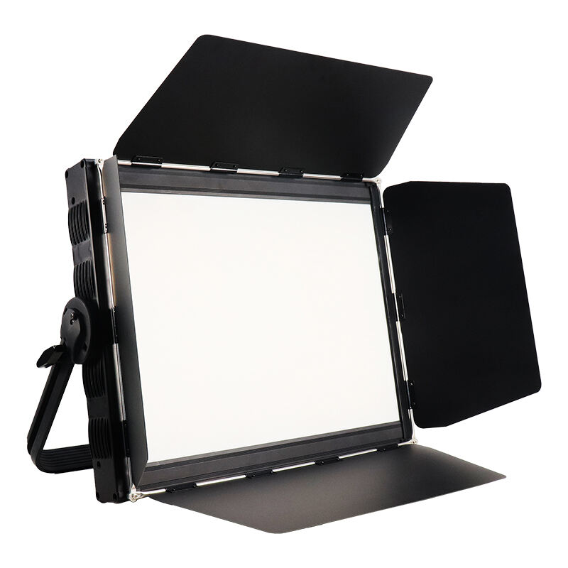 200W Panel Light with Barndoor