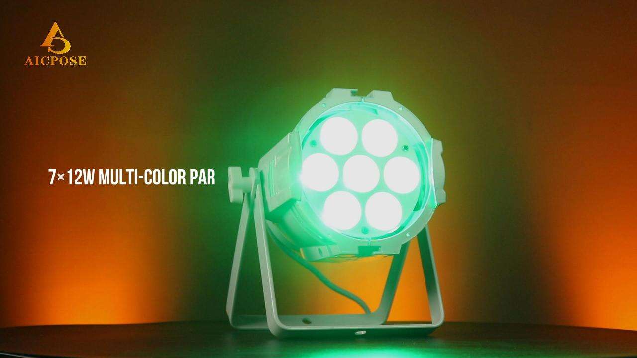 7×12W Mini Par Light
