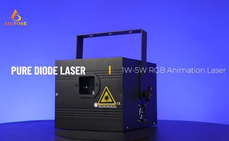 1W-5W RGB Animated Laser Light