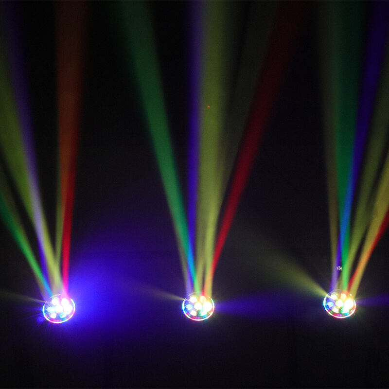 Mini 7×60W Bee  Eye Moving Light With Ring