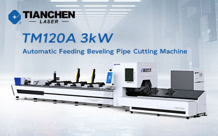 TM120A 3kW Automatic Feeding Pipe Cutting Machine: High Precision & Fast Performance