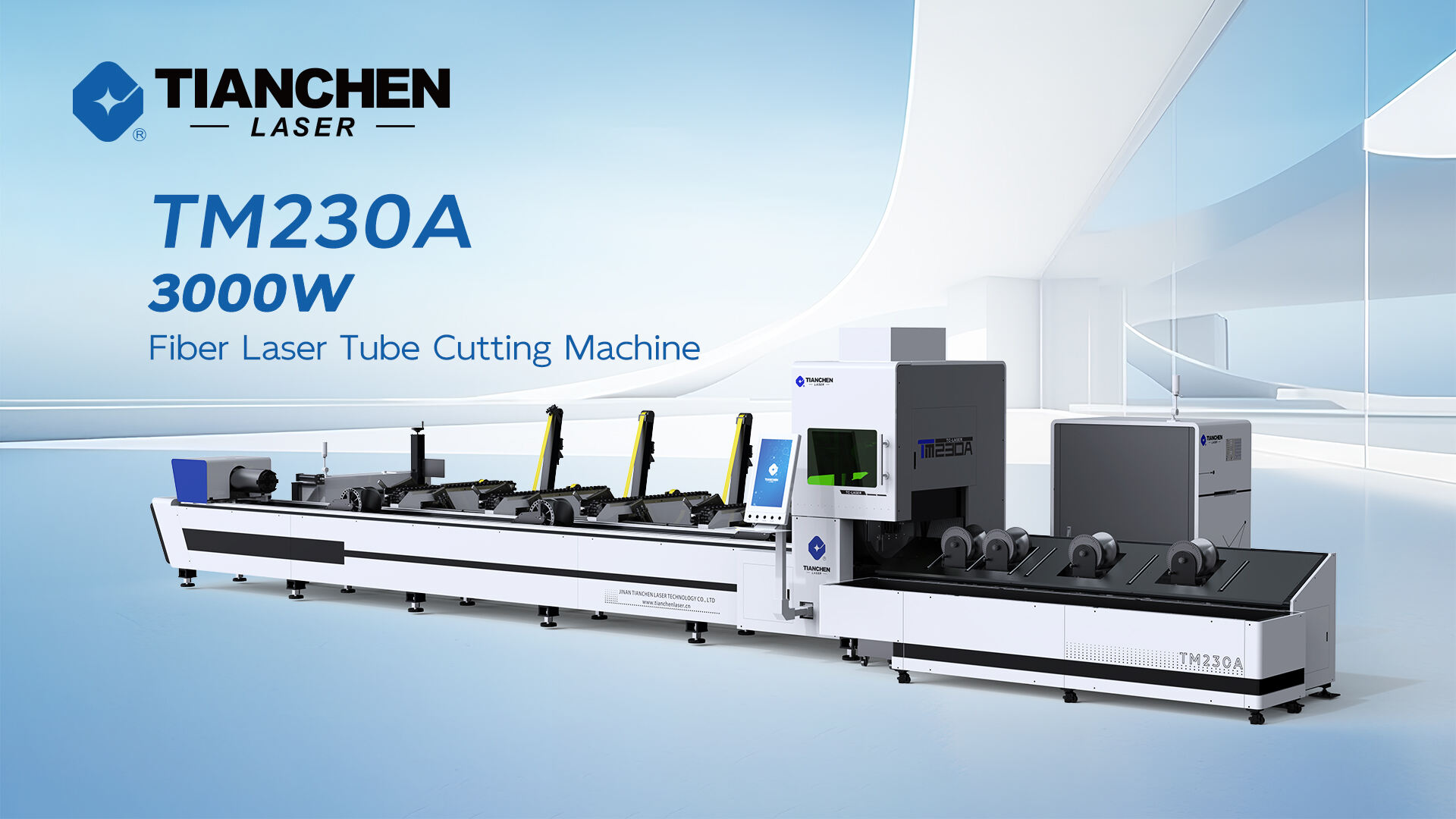 TM230A 3000W Fiber Laser Tube Cutting Machine – High-Precision Cutting for Metal Tubes