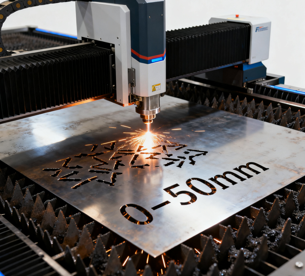 Fiber Laser Kesme Makinesi: 1-50 mm Metal Malzemeler İçin Uygun
