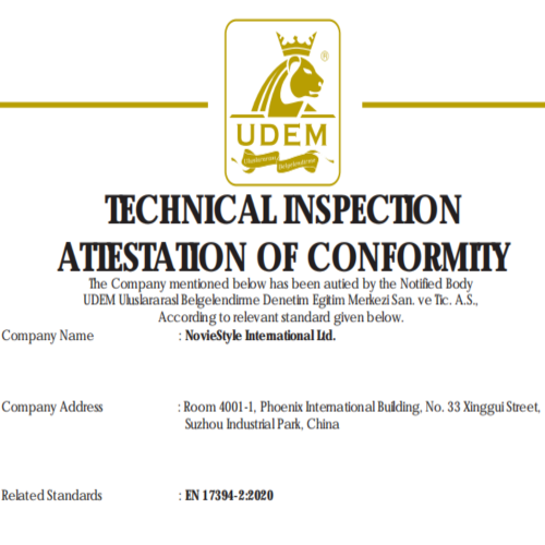 Qualification Certificate