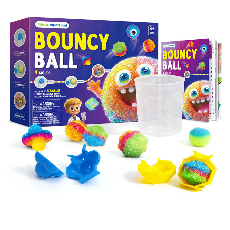 Top Sellingnew Wholesale Custom Children's Nature Exploration stem Toys Educational Bouncy Ball