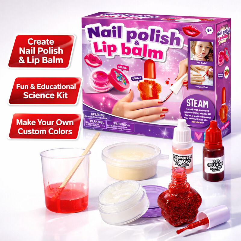 Nail Polish Lip Balm Scientific Private Label Kid Science stem Educational New 2026 Educative Toys for Kids 10