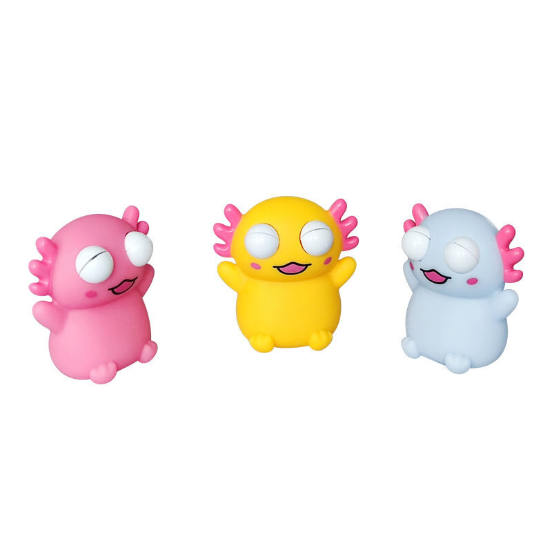 Wholesale Novelty Vinyl Anti Stress Pop Out Eyes Squeeze Toys Rubber Stress Relief Squishy Toys