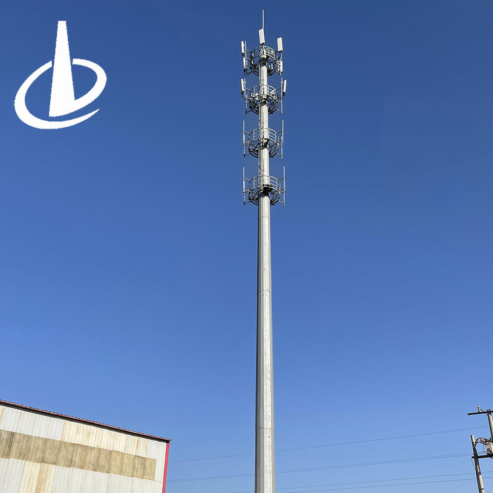 What is Mono pole communication tower