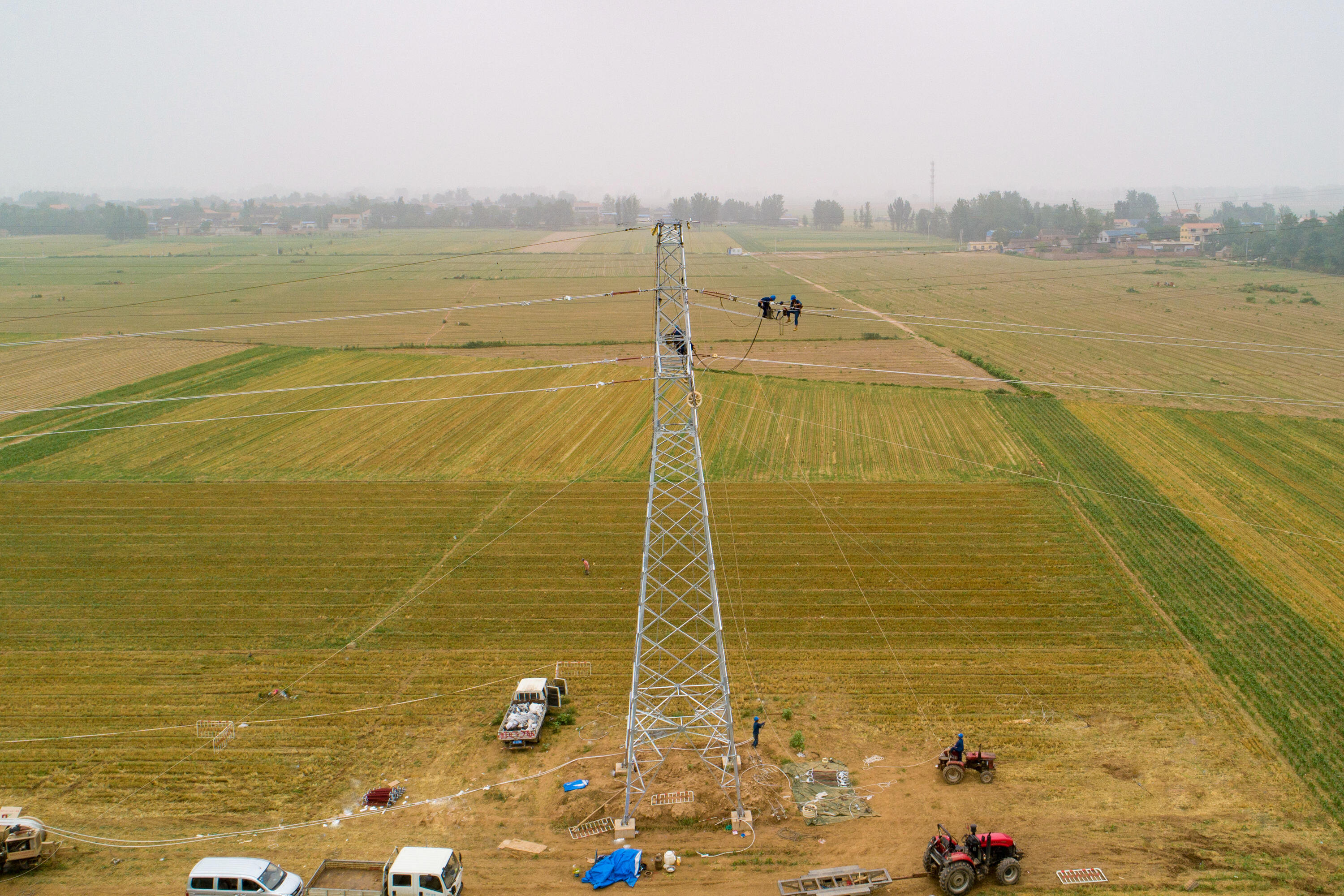 110KV power transmission tower