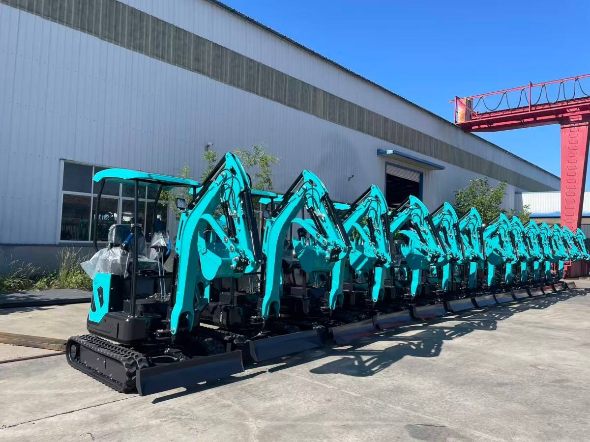 13 excavators successfully shipped to the United States.