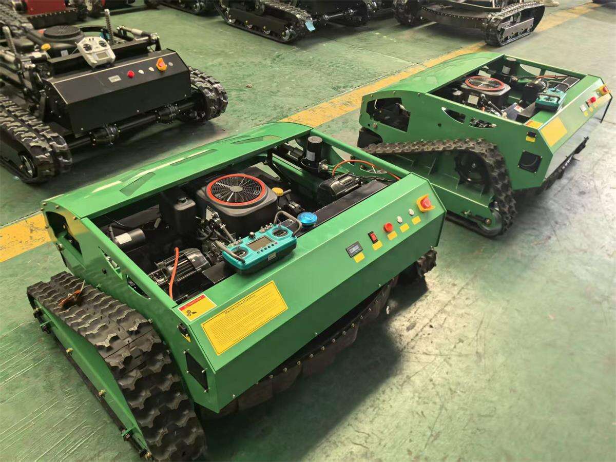 Lawn mowers delivered to Germany