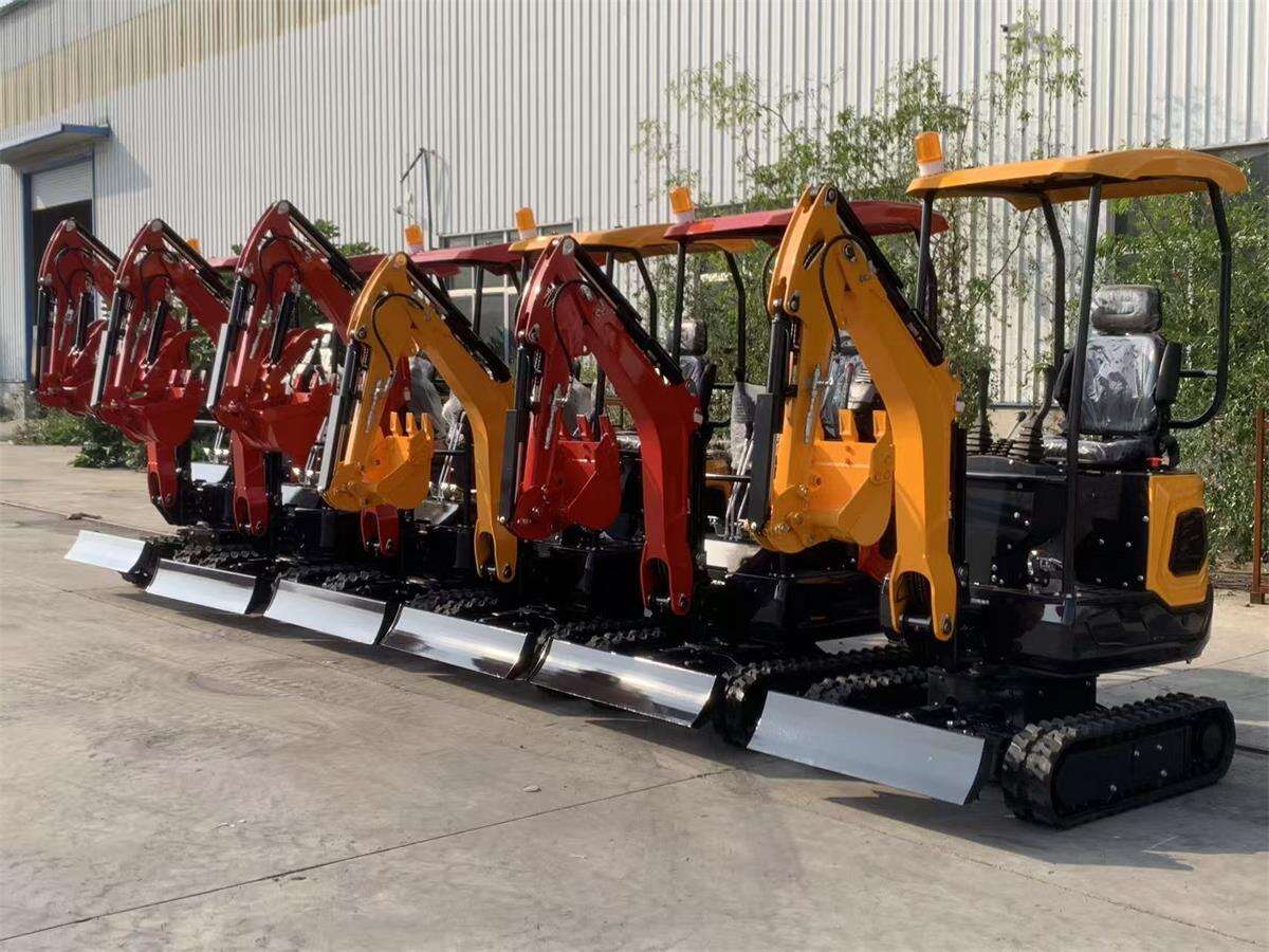 Five excavators packed and sent to Poland