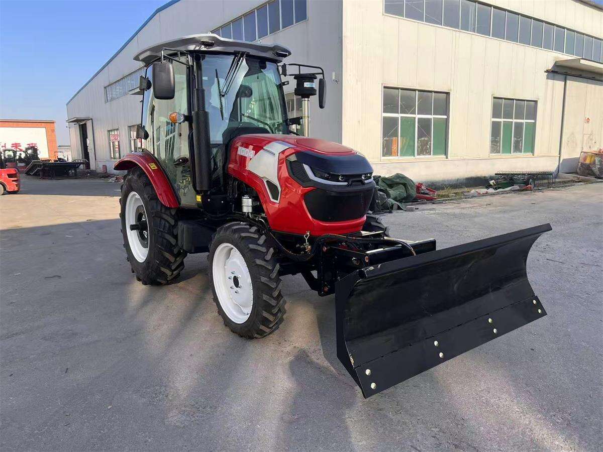 A New Zealand customer ordered five tractors.