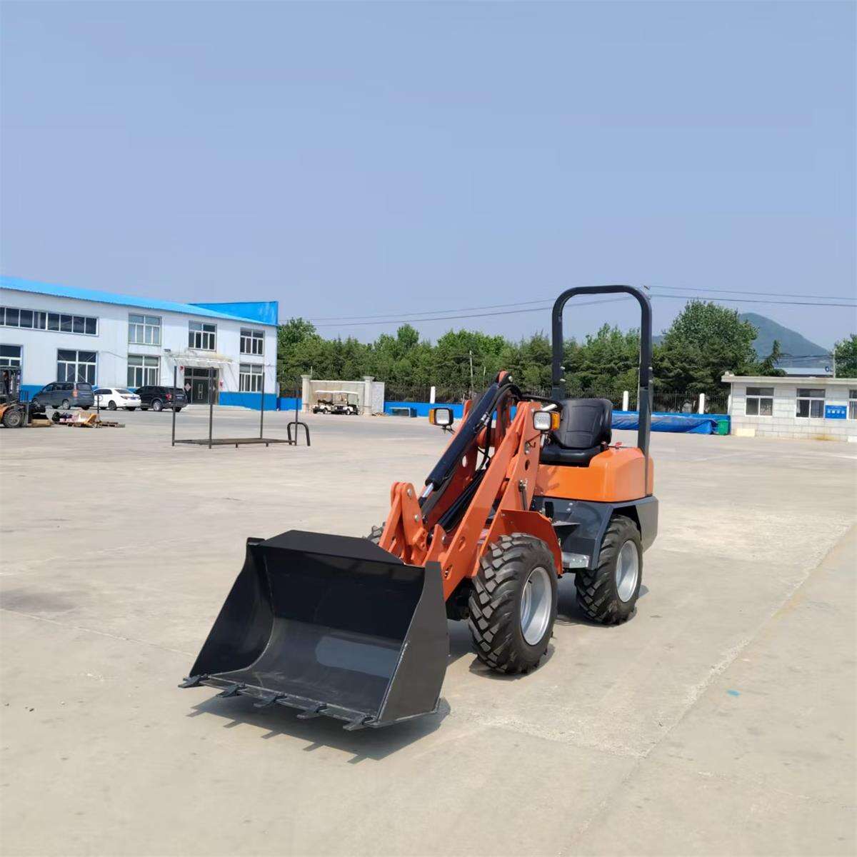 The advantages of wheel loaders are: