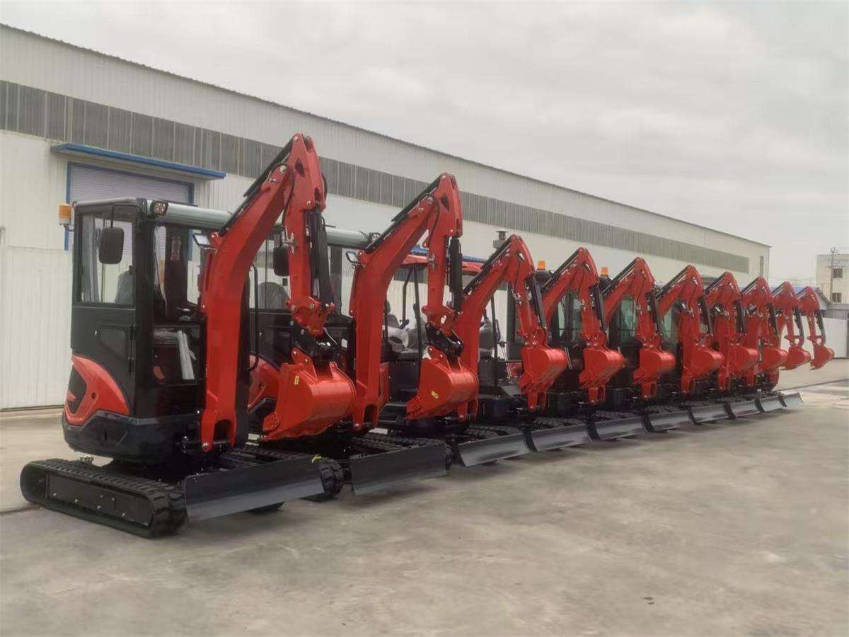 On November 28th, a US customer ordered ten excavators.