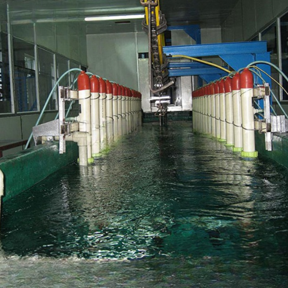What advantages has e-coating line for metal surface protection?