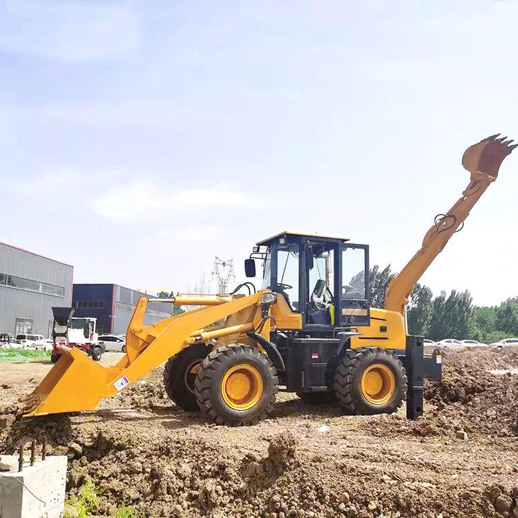 What Are the Key Components of a Backhoe Loader Machine?