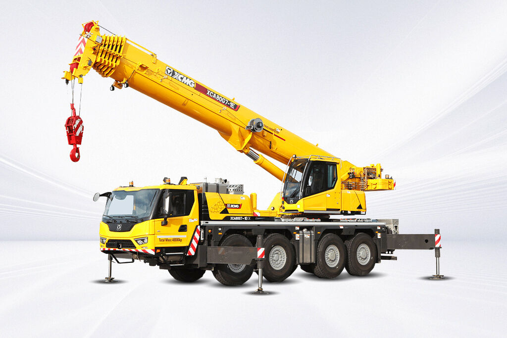 Telescopic Crane Truck for Long Reach and Power