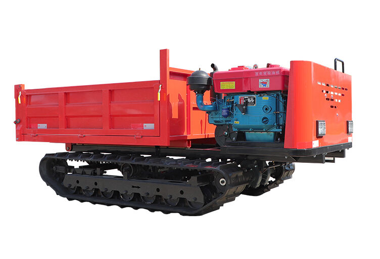 Crawler Dump Trucks for Soft Ground & Steep Sites