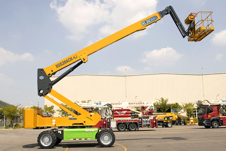 Zero-Emission Electric Work Platform for Indoor Use