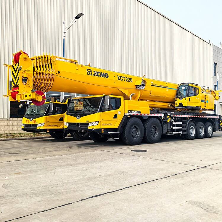 Truck mounted crane to be shipped…..