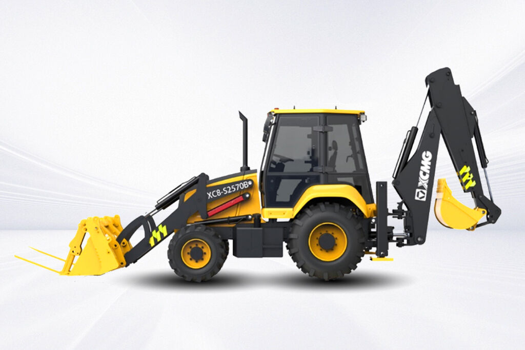 Agile Backhoe Loader Compact for Urban Projects