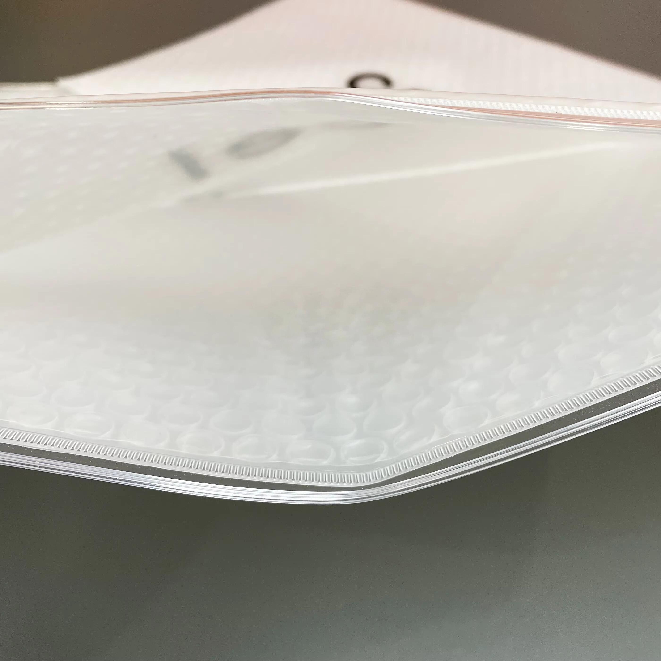 Zipper Bubble Out Pouch Metallic Cosmetic Bag for Grocery and Promotion Use supplier