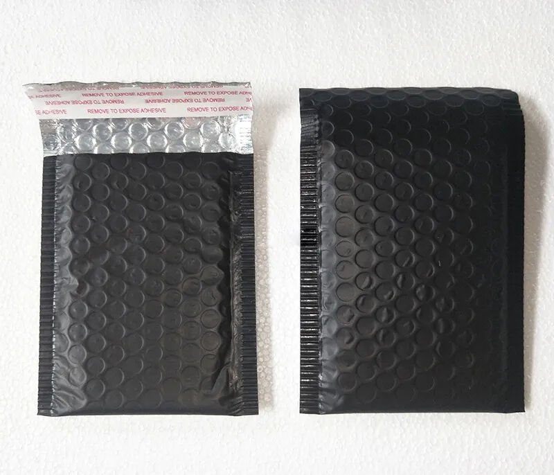 Black Color Customized Shipping Envelope air Bubble Mailers Bags manufacture