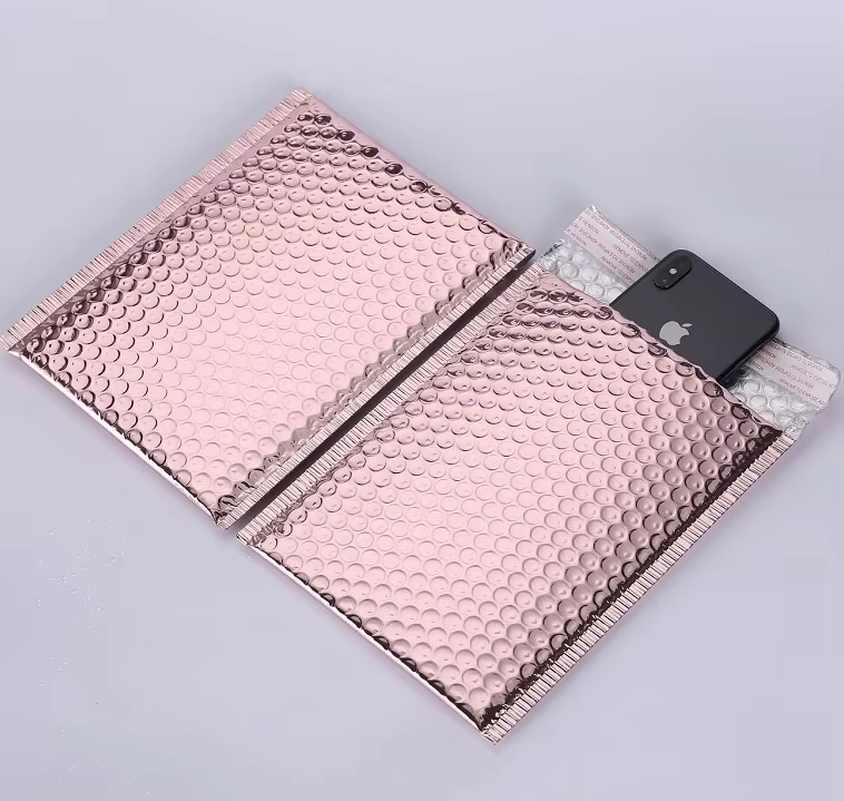 Layered use of bubble packaging maximizes product protection.