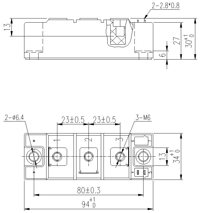 mfc135welding thyristor rectifier moduleair cooling-29