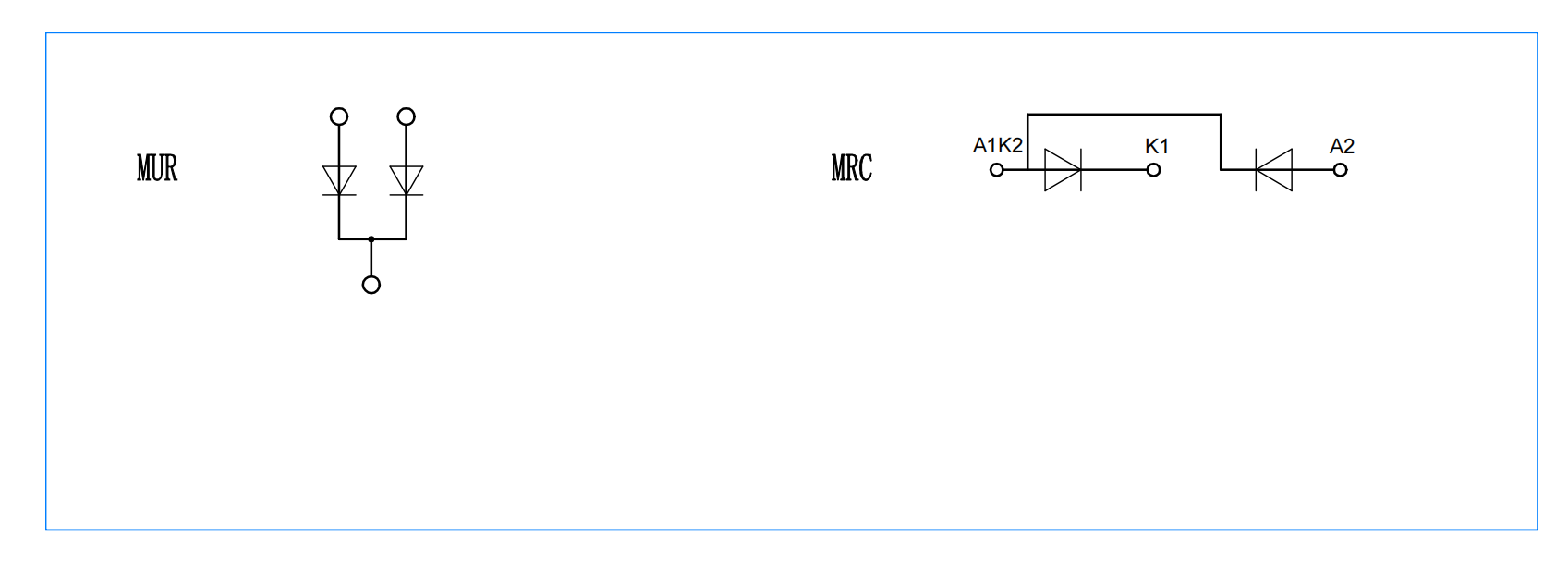 mrc300 06fast recovery diode moduleechsem 768-30