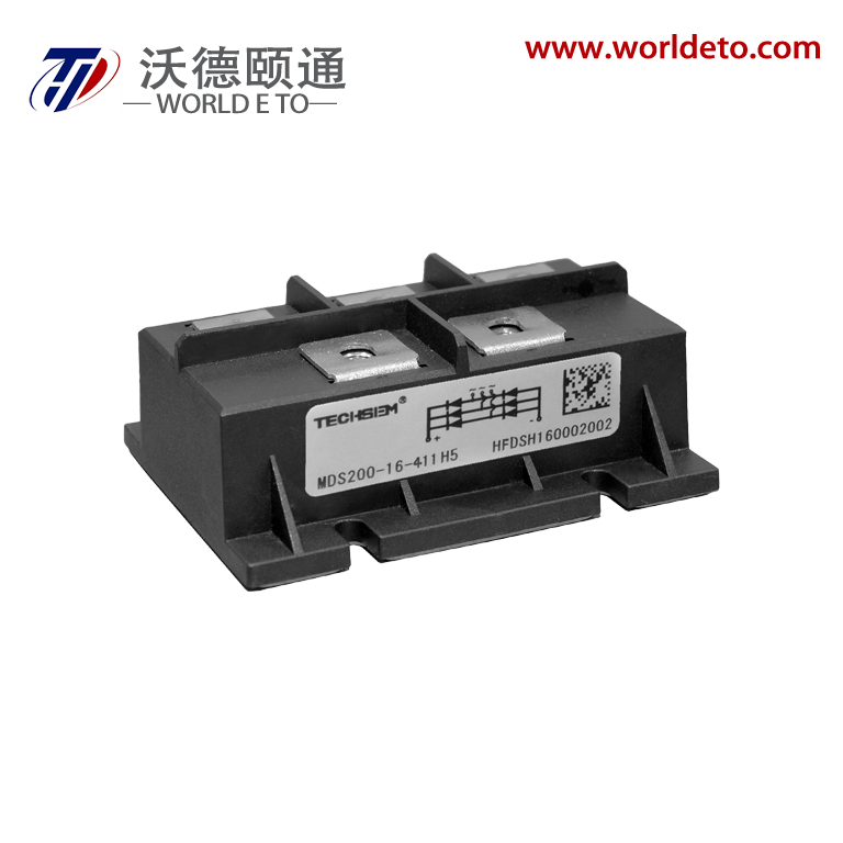 MDS200,Dreiphasen-Gleichrichterbrückenmodul  