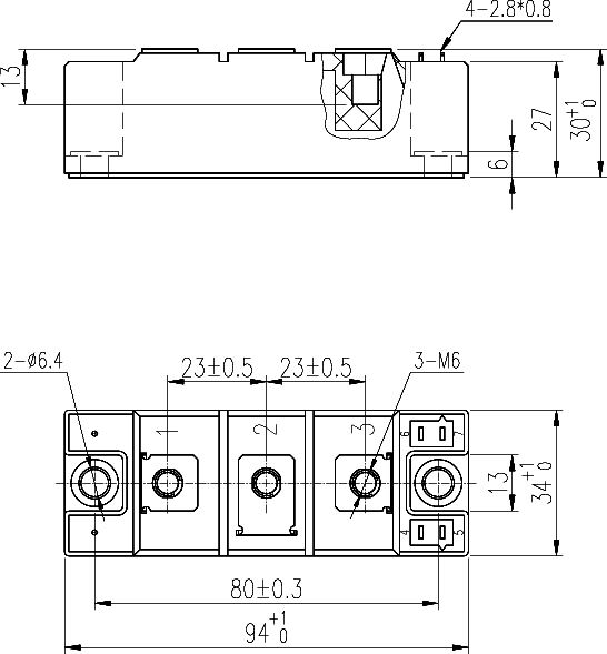 mtc135welding thyristor rectifier moduleair cooling-29