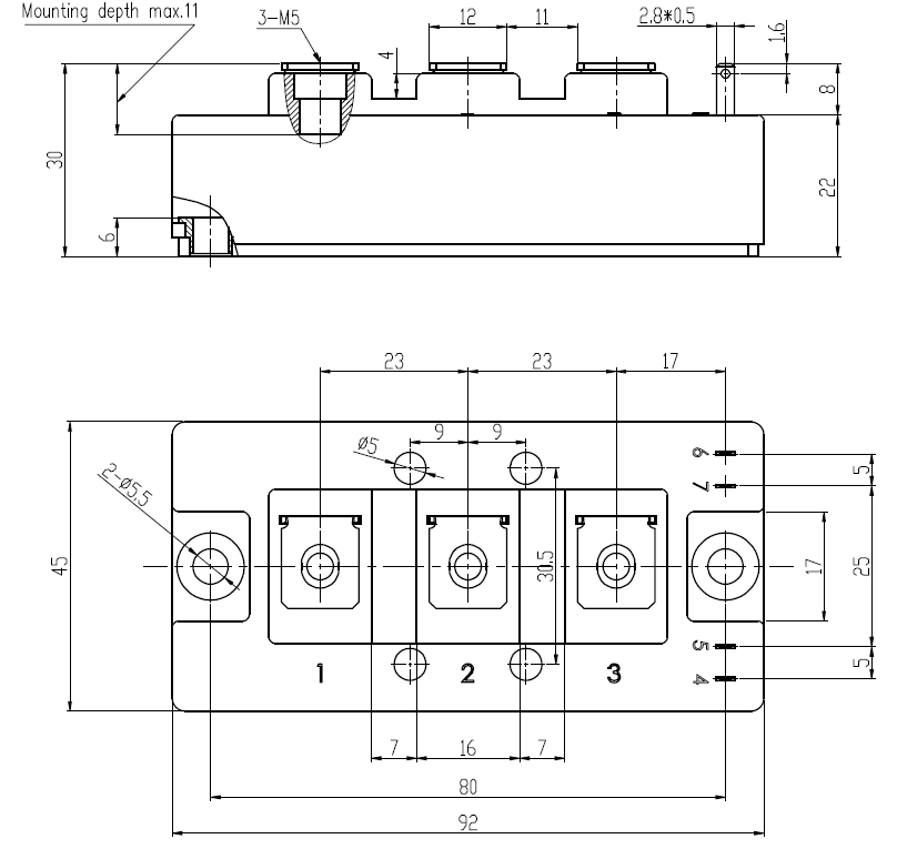 gd200hfk120c8snigbt modulestarpower-32