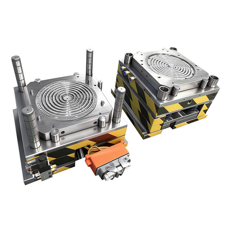 Optical base plastic lens injection mold and molding
