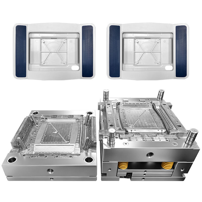 High Precision PC plus ABS Monitor Top Cover Medical Plastic Mold with 738H P20 Steel Construction