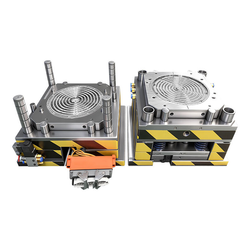 Optical base plastic lens injection mold and molding