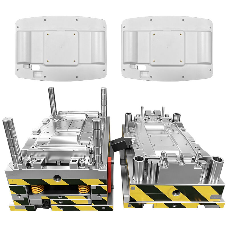 High Precision PC plus ABS Monitor Bottom Housing Medical Plastic Mold with 738H P20 Steel Construction