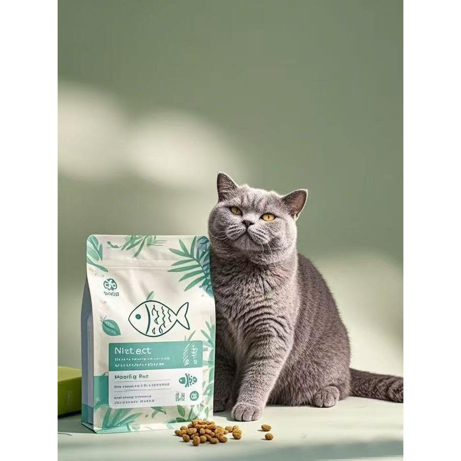 Professional cat food packaging, locking in natural nutrients every moment