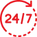24/7 Support