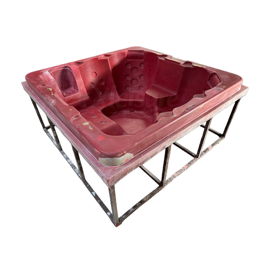 Durable Rotomolding Mold for 1 Lounger 5-Seater Free Standing Modern Outdoor Hot Tub Spa with Soaking Function Long Service Life