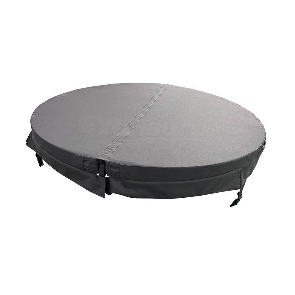 Inflatable Oxford Cloth Swim Spa Cover Factory Direct Cedar Wood-Fired Hot Tub Cover for Bathrooms for Outdoor Modern Spa